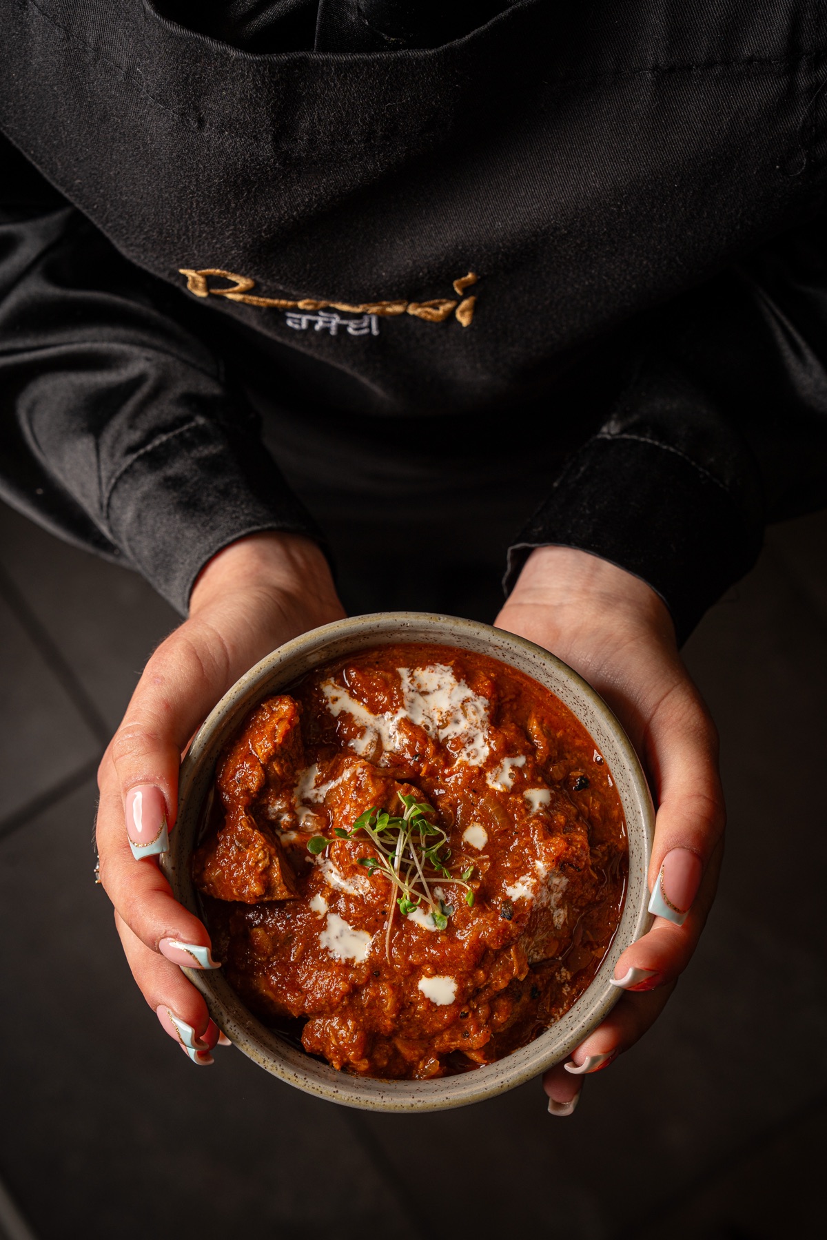 Small plates and curry served at Rasoi Waterfront